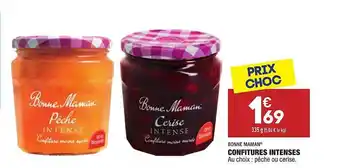 ALDI Confitures Intenses Bonne Maman offre