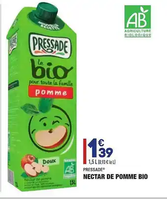 ALDI Nectar De Pomme Bio Pressade offre