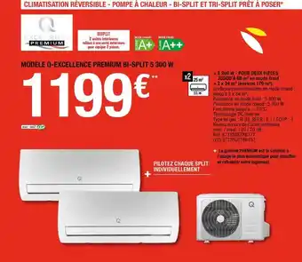 Climatisation Réversible - Pompe à Chaleur - Bi-split Et Tri-split Prêt à Poser