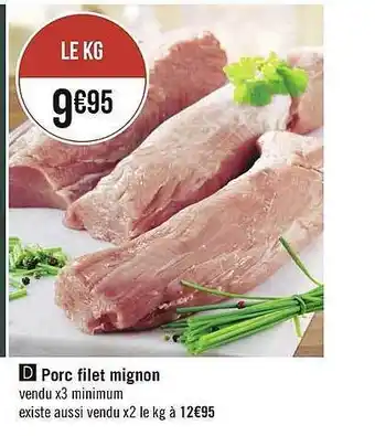 Porc Filet Mignon