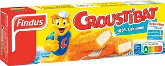 Auchan CROUSTIBAT CABILLAUD SURGELÉ offre