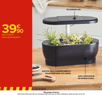 Carrefour Mini potager d'intérieur offre