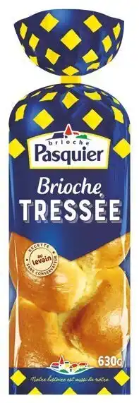 Auchan BRIOCHE TRÉSSÉE NATURE offre