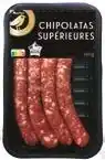 Auchan 4 CHIPOLATAS GOURMET offre