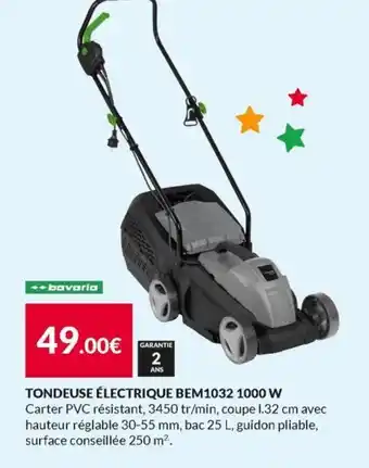 Les Briconautes Tondeuse électrique offre
