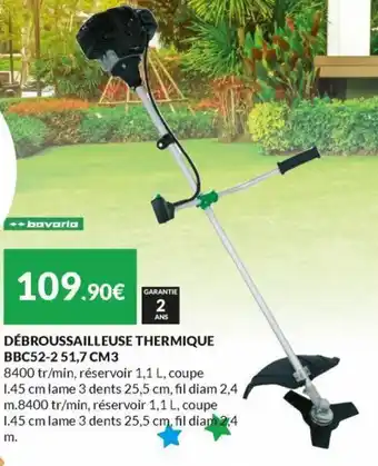 Les Briconautes Débroussailleuse thermique offre