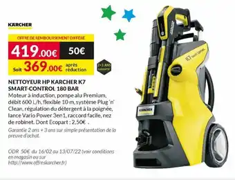Nettoyeur HP karcher K7