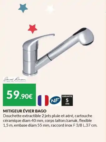 Mitigeur évier bago