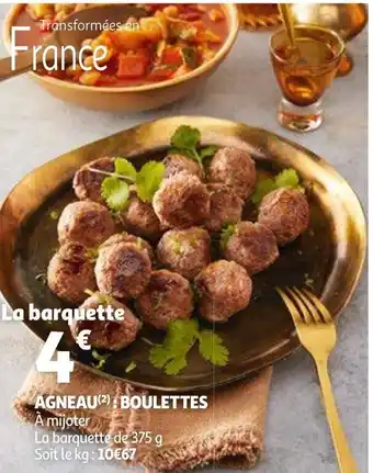 Auchan Agneau : Boulettes offre