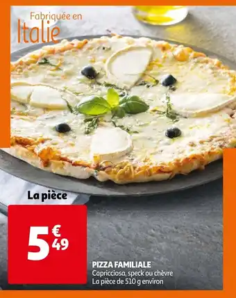 Auchan Pizza familiale offre