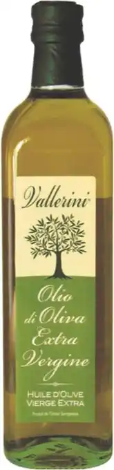 Match Vallerini huile d'olive offre