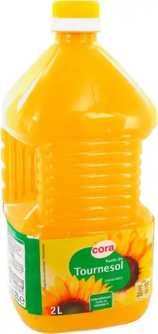 Match Cora huile tournesol offre