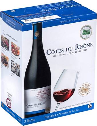Match L'âme du terroir côtes du rhône aop offre