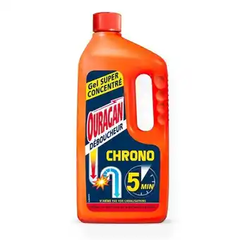 Match Ouragan gel déboucheur chrono 5 minutes offre