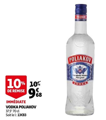 Auchan Vodka poliakov offre
