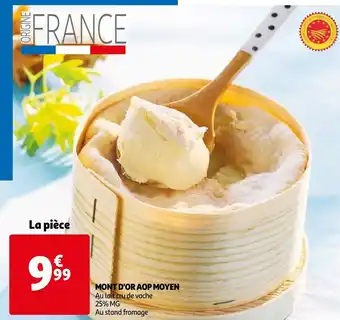 Auchan Mont d'or aop moyen offre