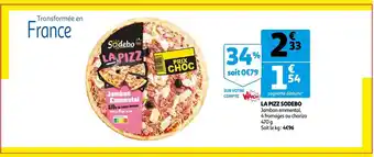 Auchan La Pizz Sodebo offre
