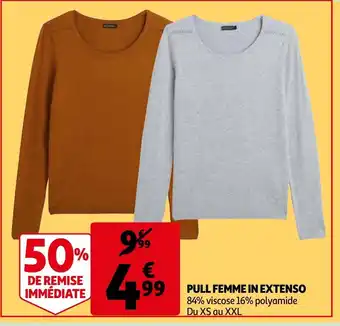 Auchan Pull Femme In Extenso offre