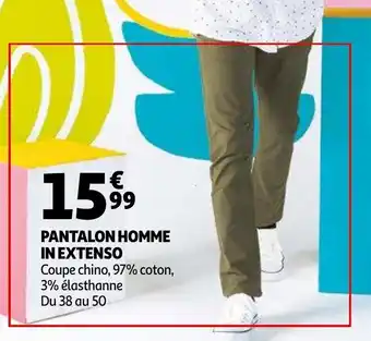 Auchan Pantalon Homme offre