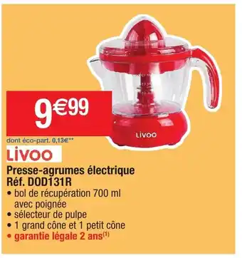 Migros Presse-Agrumes électrique offre