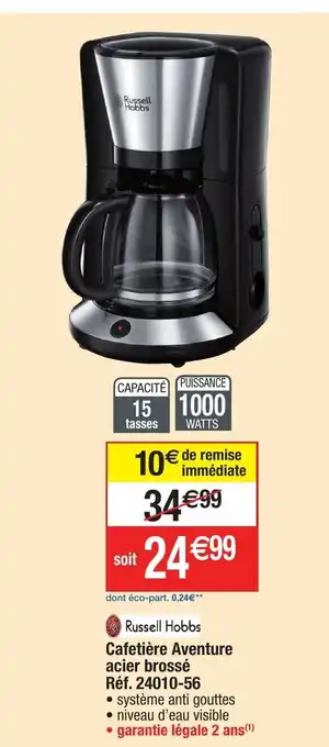 Migros Cafetière Aventure offre