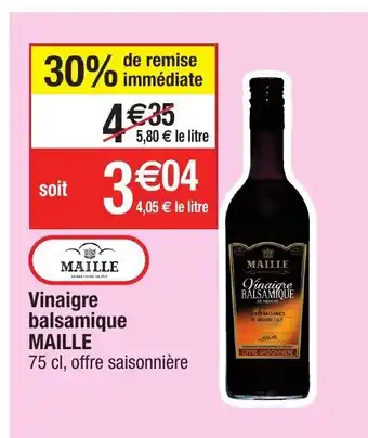 Migros Vinaigre Balsamique offre