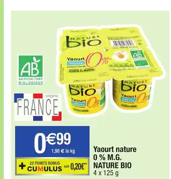 Migros Yaourt Nature offre