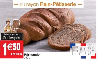 Cora x Carrefour Pain complet offre