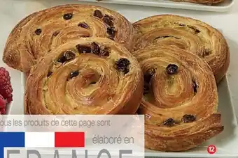 Cora x Carrefour Pain aux raisins offre