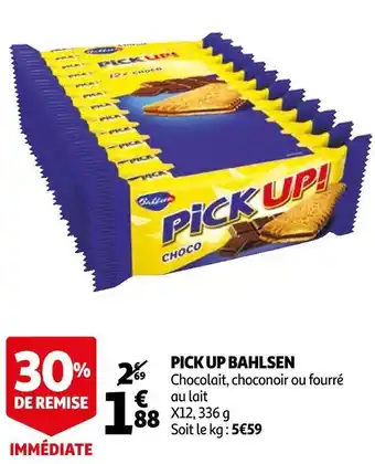 Auchan Bahlsen pick up offre