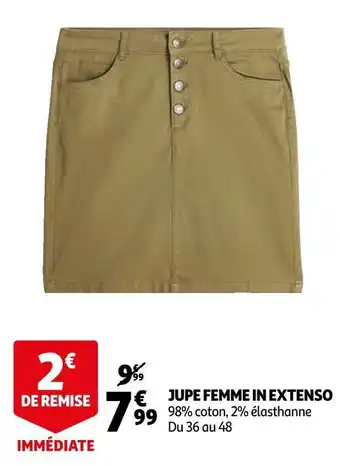 Auchan In extenso jupe femme offre