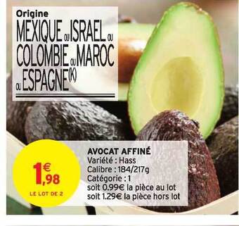 Intermarché Avocat Affiné offre