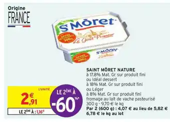 Intermarché Saint Môret Nature offre