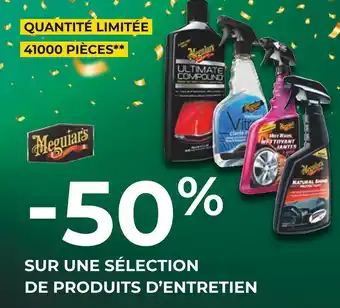 Feu Vert Bon plan sur une sélection de produits d’entretien offre