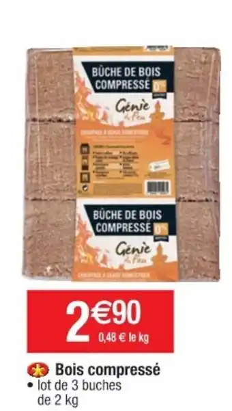 Bois compressé