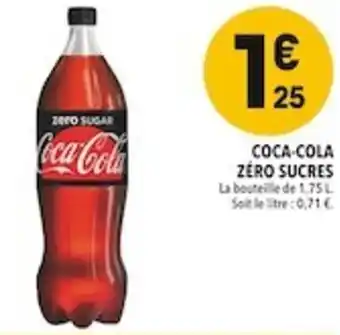 Supeco Coca-cola zéro sucres offre
