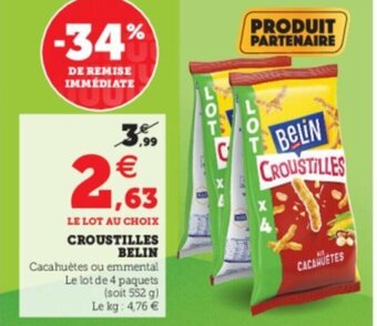 U Express Croustilles belin offre