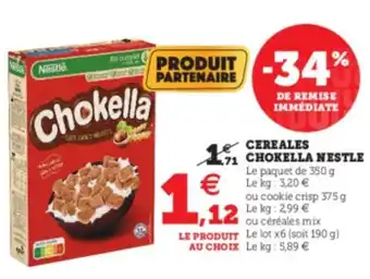 U Express Cereales chokella nestle offre