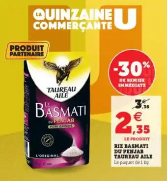 U Express Riz basmati du penjab taureau aile offre