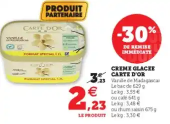 Creme glacee carte d'or