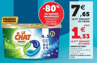 U Express Lessive le chat offre