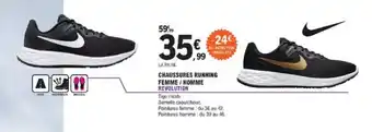 E.Leclerc Sport Chaussures running femme / homme offre