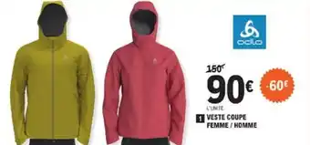 E.Leclerc Sport Veste coupe femme / homme offre