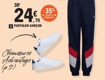 E.Leclerc Sport Pantalon garçon offre