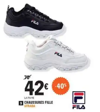 E.Leclerc Sport Chaussures fille offre