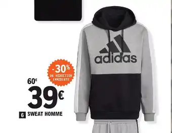 E.Leclerc Sport Sweat homme offre