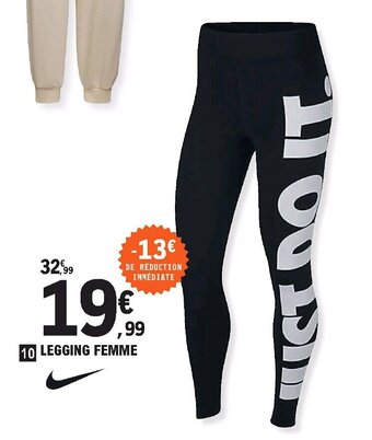 E.Leclerc Sport Legging femme offre