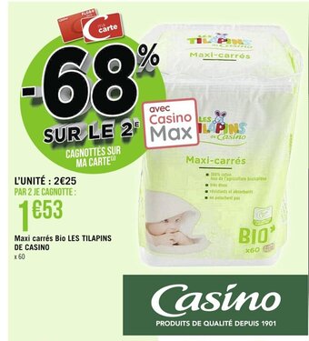 Promo Cora Maxi Carres Bebe Chez Match