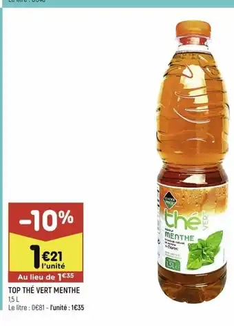 Top Thé Vert Menthe