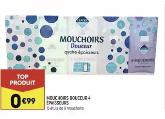 Leader Price Mouchoirs Douceur 4 offre